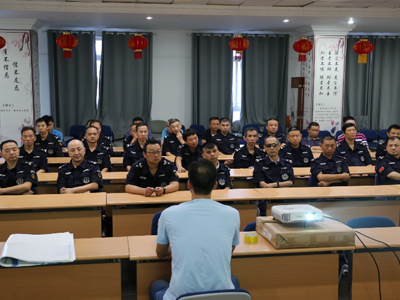 武汉博泰保安举行安全教育培训活动